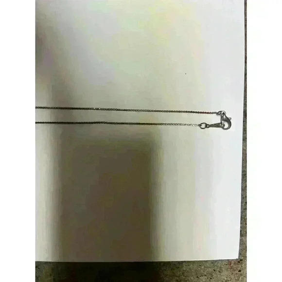 Vintage 925 Silver necklace with caged pearl - Picture 4 of 4